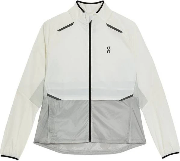 On Weather Laufjacke white/glacier (Damen)