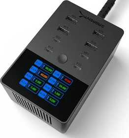 Sabrent Voltik 8-Port USB PD 3.0 Charger 252W schwarz
