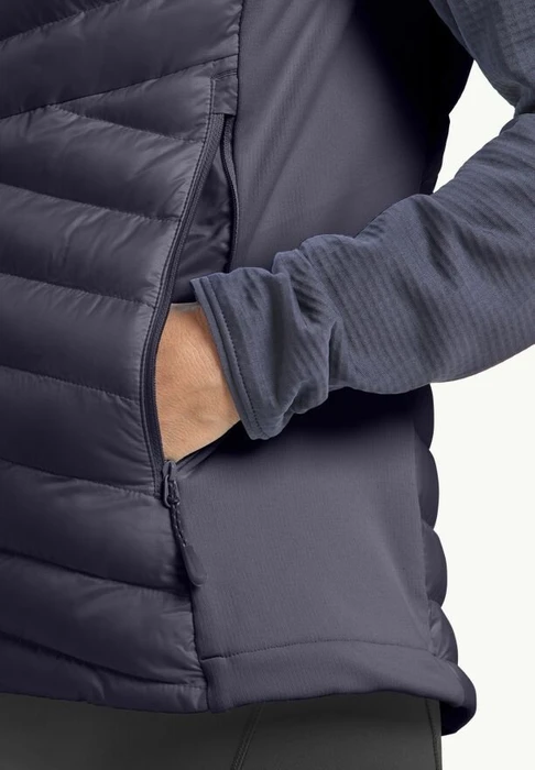 Jack Wolfskin Routeburn Pro Ins Funktionsweste graphite/cool grey (Damen)