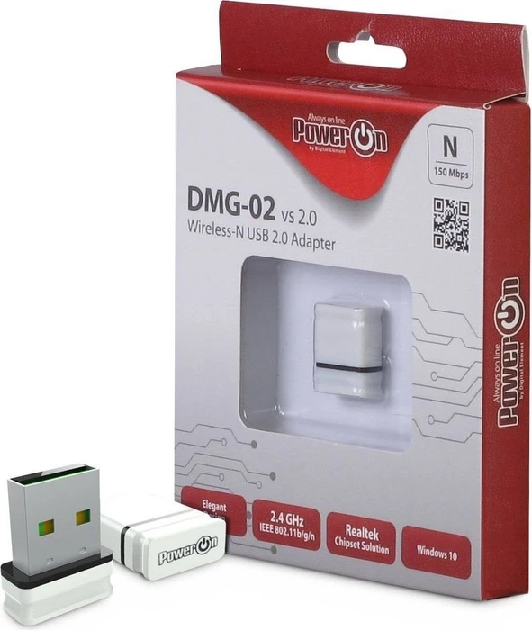 Inter-Tech DMG-02 (Rev. 2), 2.4GHz WLAN, USB-A 2.0 [Stecker]