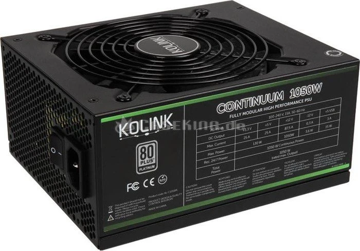 Kolink Continuum 1050W, ATX 2.4