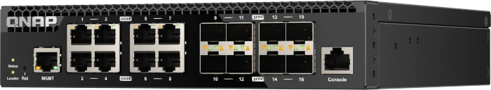 QNAP QSW-M3200R Desktop 10G Managed Switch, 8x RJ-45, 8x SFP+