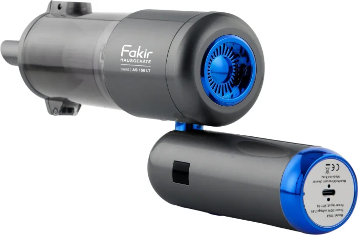 Fakir AS 150 LT Akku-Handstaubsauger grau/blau