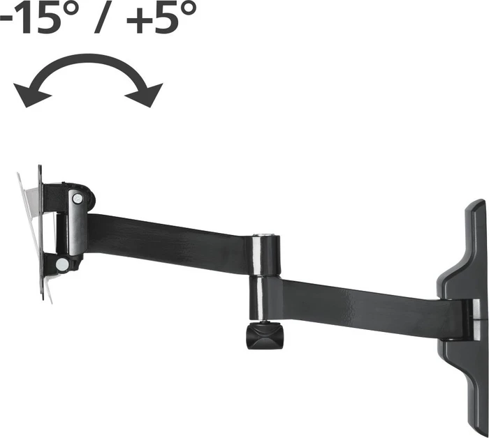 Hama TV-Wandhalterung Fullmotion 5 Sterne XS 2 Arme schwarz