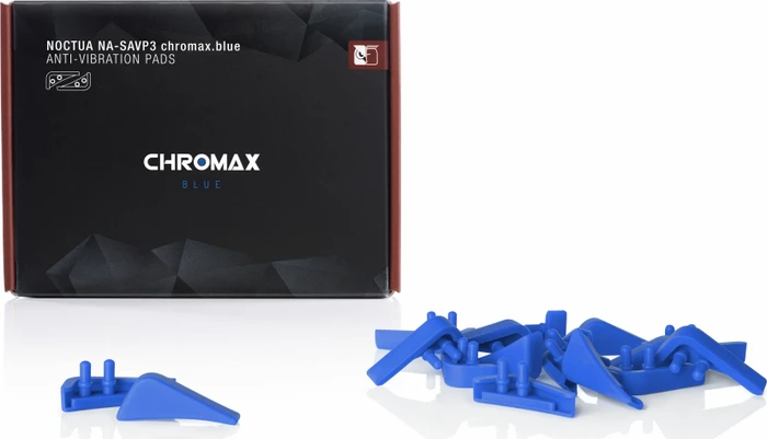 Noctua NA-SAVP3 chromax.blue Anti-Vibrations-Pads für NF-A15, blau, 16er-Pack