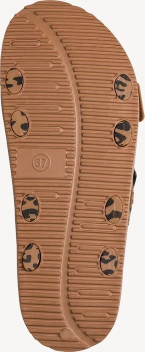 Tamaris Pantolette cognac leopard (Damen)