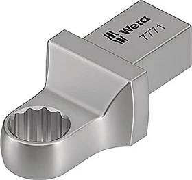 Wera 7771 Einsteck-Ringschlüssel 9x12mm, 7mm
