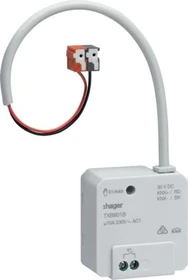 Hager KNX Schaltaktor 1-fach 10A, Unterputz, Schaltaktor (TXB601B)
