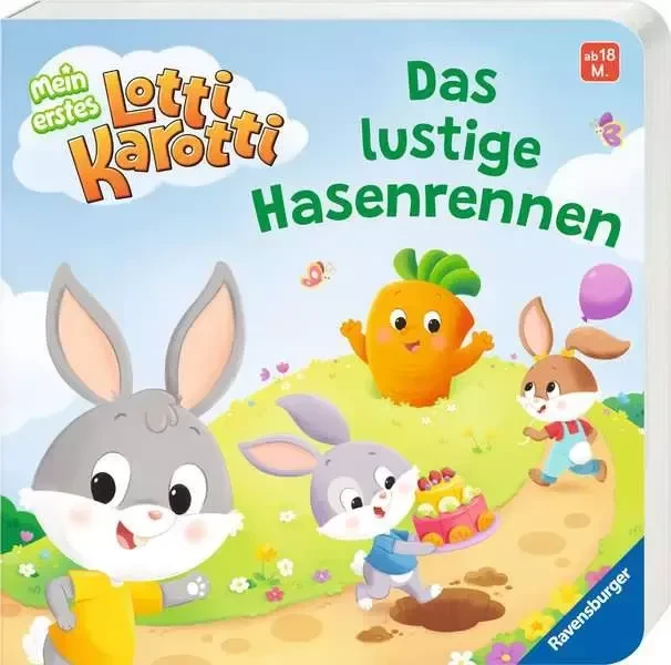 Ravensburger Mein erstes Lotti Karotti: Das lustige Hasenrennen