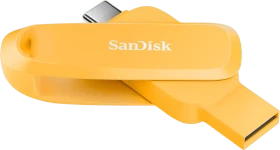 SanDisk Phone Drive for Android 32GB Yellow Daffodil, USB-A + USB-C, USB 3.2 Gen 1×1