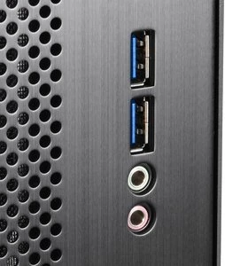 Lian Li PC-Q08B schwarz, Mini-ITX