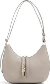 Furla Goccia S Schultertasche linen