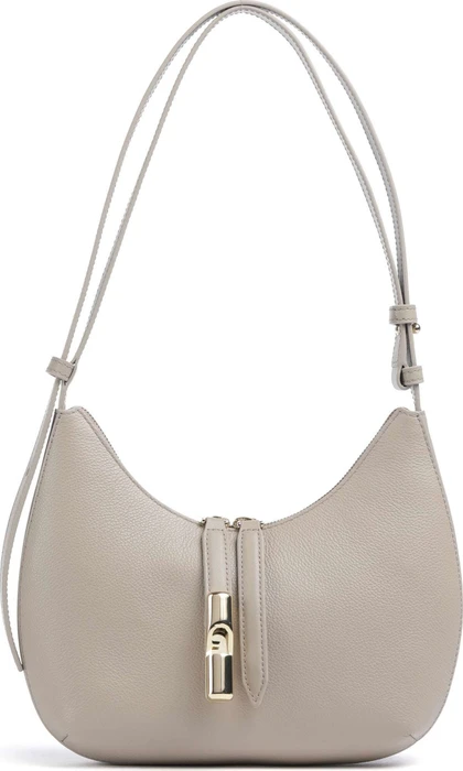 Furla Goccia S Schultertasche linen