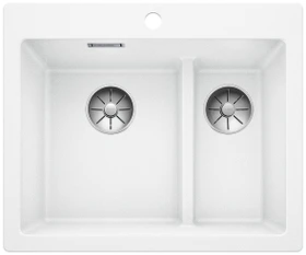 Blanco Pleon 6 Split Becken links weiß