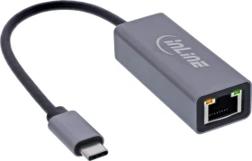 InLine Gigabit LAN-Adapter, RJ-45, USB-C 3.0 [Stecker] (33380Q)