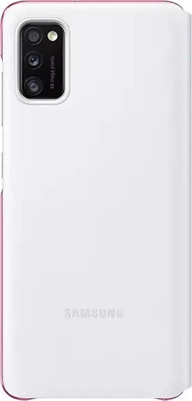 Samsung S-View Wallet Cover für Galaxy A41 weiß