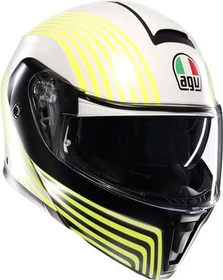 AGV Streetmodular Iseo matt weiß/schwarz/gelb
