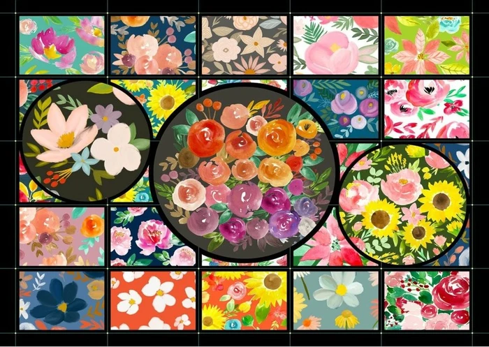 ENJOY Puzzle Lacy's Flower Garden