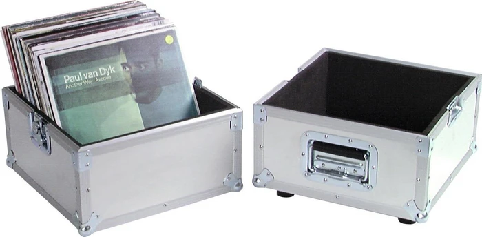 Roadinger Record Case Pro ALU 50/50, 100LPs