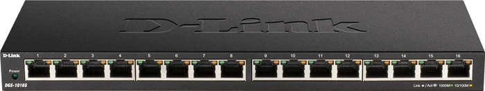 D-Link DGS-1000 Desktop Gigabit Switch, 16x RJ-45