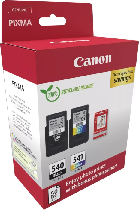 Canon Tinte PG-540/CL-541 Photo Value Pack