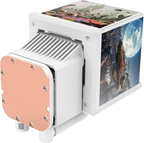 Thermaltake MINECUBE 360 Ultra ARGB Sync Snow Edition, weiß