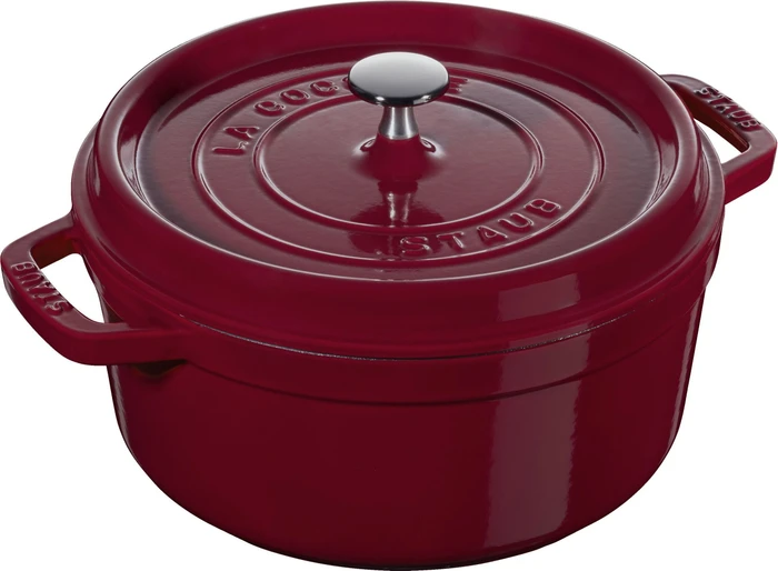 Zwilling Staub Cocotte Schmortopf rund 28cm 6.7l bordeaux