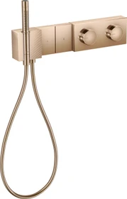 Hansgrohe Axor Edge Thermostatmodul Select 470/100 für 2 Verbraucher Diamantschliff polished red gold
