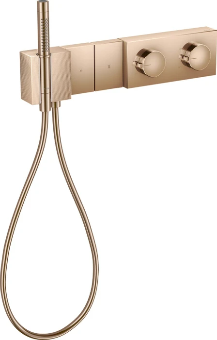 Hansgrohe Axor Edge Thermostatmodul Select 470/100 für 2 Verbraucher Diamantschliff polished red gold