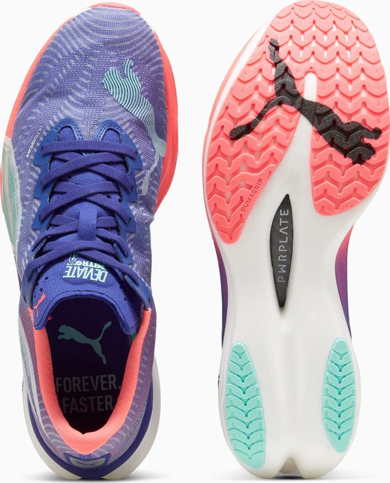 Puma Deviate Nitro Elite 3 lapis lazuli/sunset glow/electric peppermint (Herren)