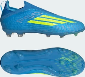 adidas F50 Elite Laceless FG lucid ray blue/team solar yellow 2/lucid aquamarine (Junior)