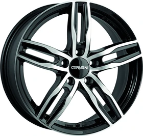 Carmani 14 Paul 6.5x16 5/108 ET50 schwarz