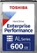 Toshiba Enterprise Performance 600GB, 24/7, 512n / 2.5" / SAS 6Gb/s Vorschaubild