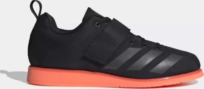 adidas Powerlift 4 core black/night metallic/signal coral (Herren)