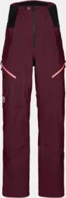 Ortovox 3L Guardian Shell Skihose lang dark wine (Damen)