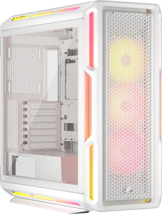 Corsair iCUE LINK 5000T LX RGB, weiß, Glasfenster
