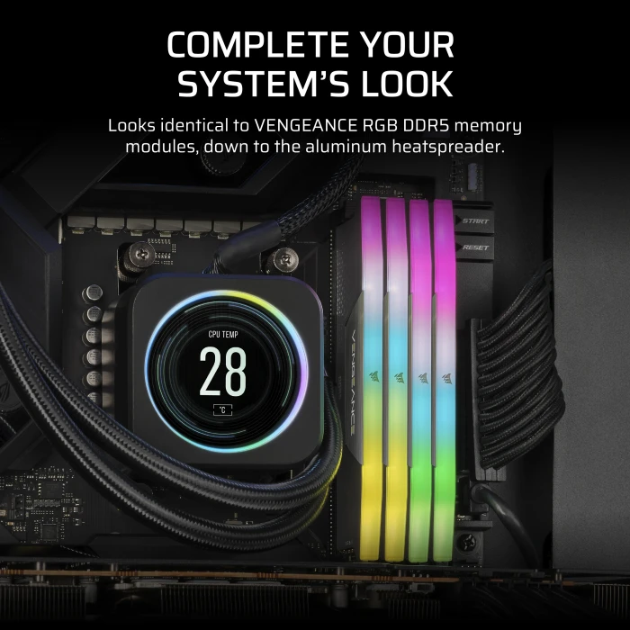 Corsair Vengeance RGB DDR5 Light Enhancement Kit, grau