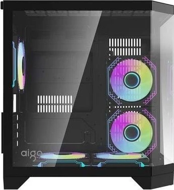 DarkFlash FT350 Black, Glasfenster