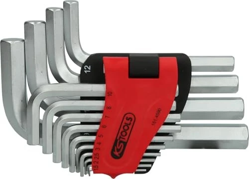 KS Tools Innensechskant Winkelschlüsselsatz, 14-tlg.