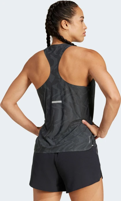 adidas Ultimate Running Engineered Climacool Laufshirt ärmellos schwarz (Herren)