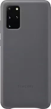 Samsung Leather Cover für Galaxy S20+ grau