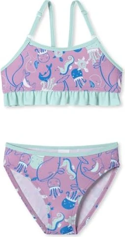 Schiesser Aqua Meerestiere Rüschen Bikini-Set beere (Junior)