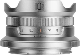 Brightin Star 10mm 5.6 Pro APS-C MF Fisheye für Sony E silber