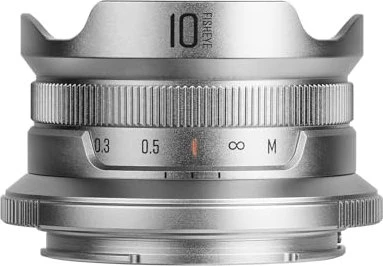 Brightin Star 10mm 5.6 Pro APS-C MF Fisheye für Sony E silber