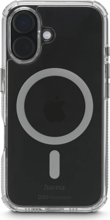 Hama Handyhülle MagCase Extreme Protect für Apple iPhone 16 transparent
