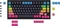Keychron Q1/Q2/K2 OEM Dye-Sub Keycap-Set Rainbow, Kunststoff (PBT), Rainbow, mehrfarbig/schwarz, 97 Tasten (83+14), ANSI-US Vorschaubild