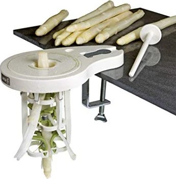 LURCH Spargelschäler grün, creme