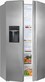 Exquisit SBS5520-CF-040E Side-by-Side inox-look