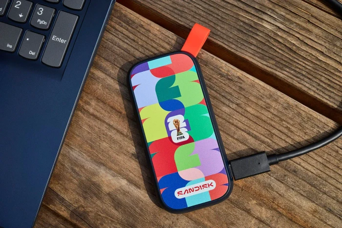 SanDisk Portable SSD FIFA World Cup 2026 Edition, 1TB, USB-C 3.1