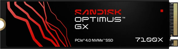 SanDisk Optimus GX 7100X 2TB, M.2 2280 / M-Key / PCIe 4.0 x4